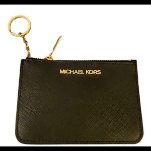 Michael Kors Jet set small top zip coin pouch